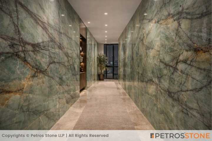 Tropical Green Quartzite Corridor