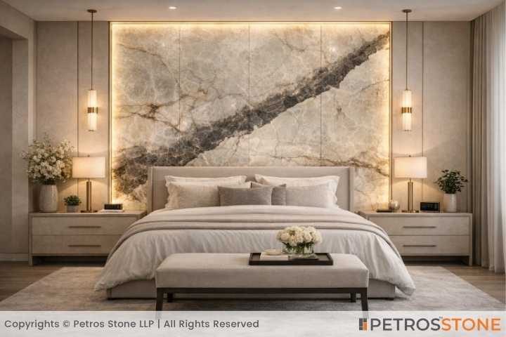 Venice Patagonia Quartzite Bedroom