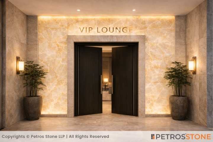 White Mango Onyx Marble Lounge