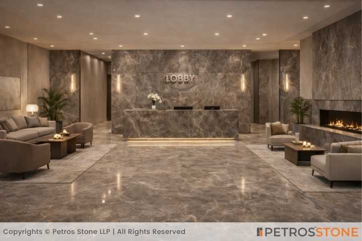 Fior Di Bosco Marble Reception
