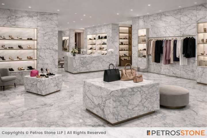 Statuario Classico Marble Retail Store