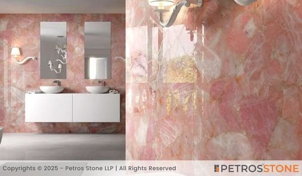 Autumn Yellow Marble Vanity