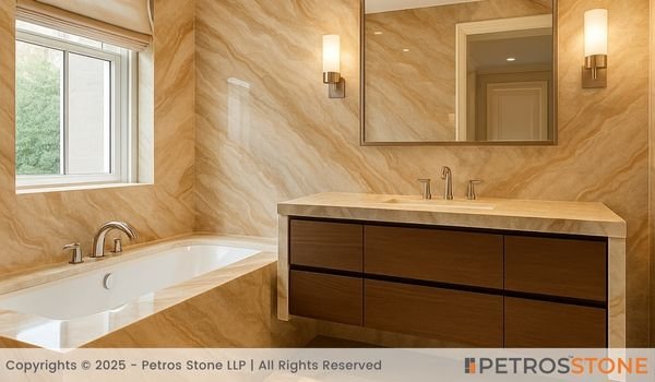 Cafe Amaro Marble Bathroom