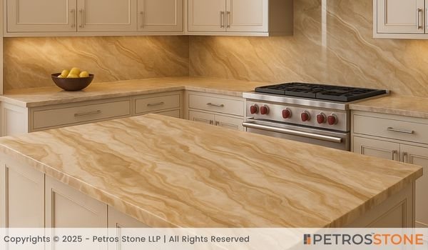 Cafe Amaro Marble Countertop