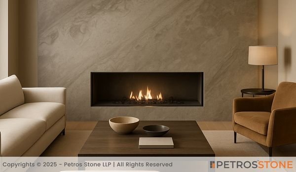 Exposed Concrete Marble Wall Cladding