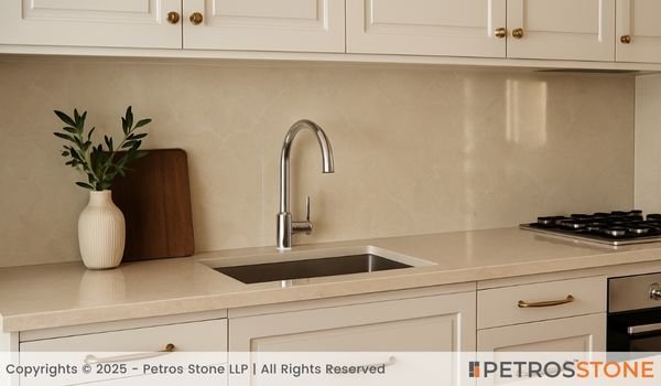 Ice Beige Marble Countertop