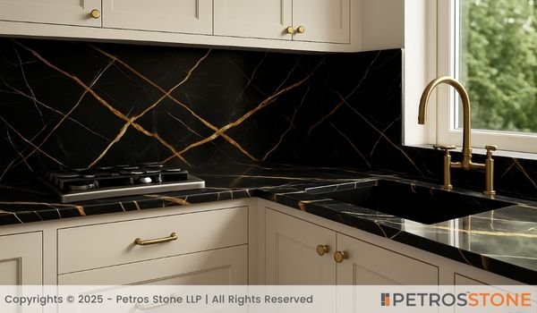 Noir St Laurent Marble Countertop