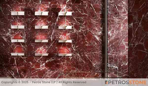 Rosso Levanto Marble Wall Cladding