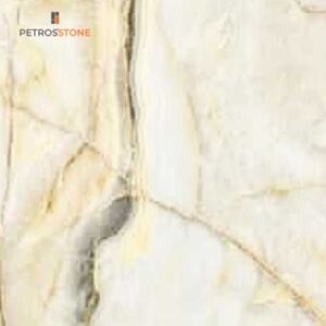 Yellow White Onyx Marble